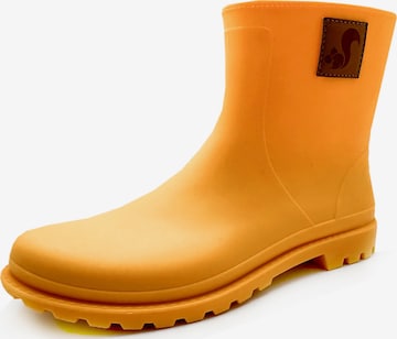 thies Rubber Boots in Orange: front