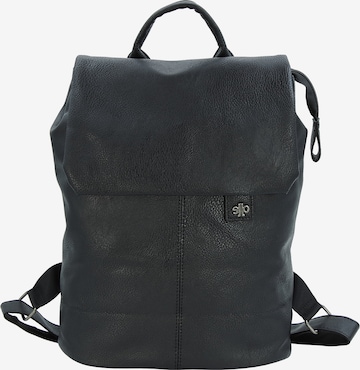 Jennifer Jones Rucksack in Schwarz: Vorderseite