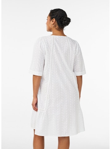 Zizzi Letní šaty 'MErna' – bílá