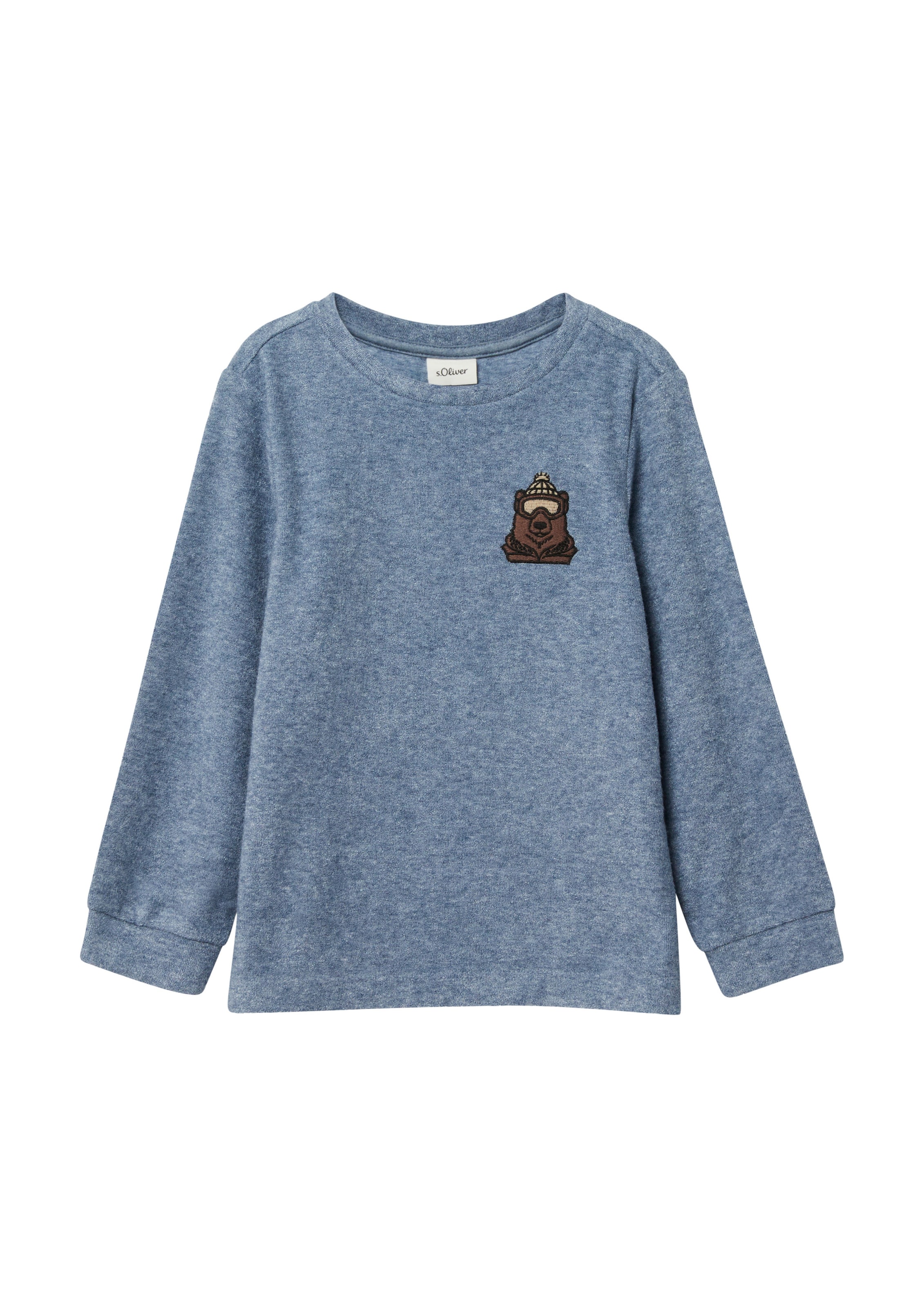 s.Oliver Shirt in Blauw: voorkant