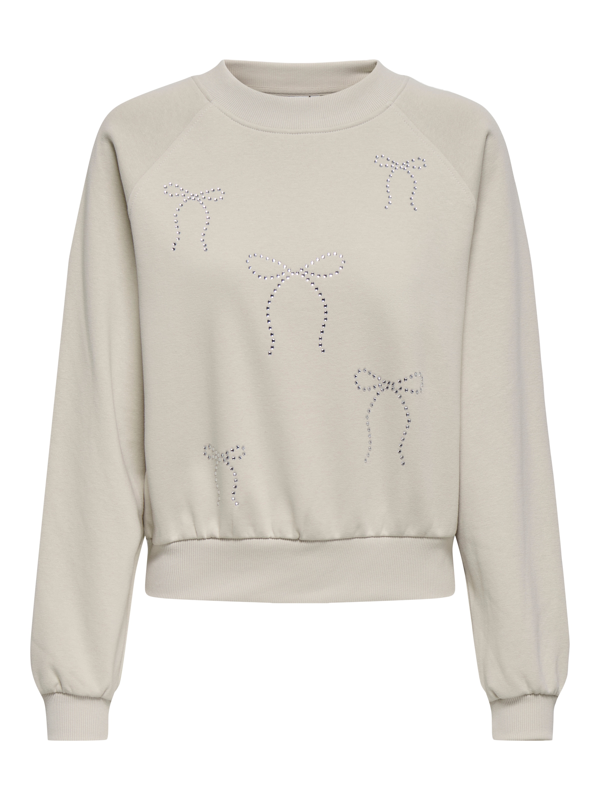ONLY Sweatshirt in Grey: front