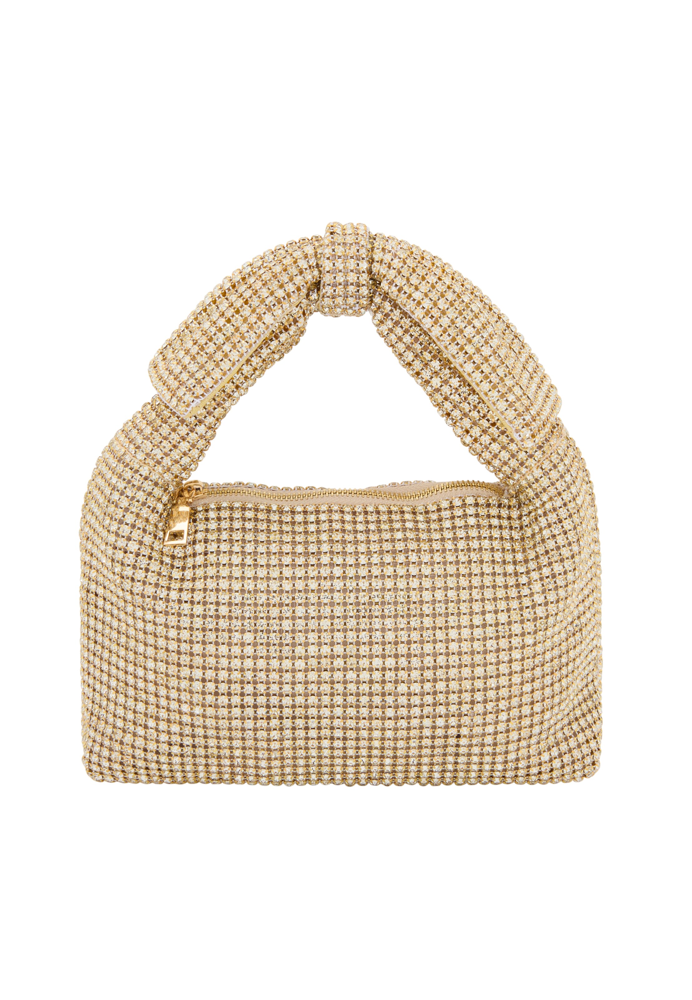 myMo at night Handtas in Goud: voorkant