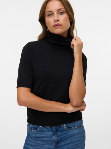 VERO MODA Trui 'VMMarina' in Zwart: voorkant