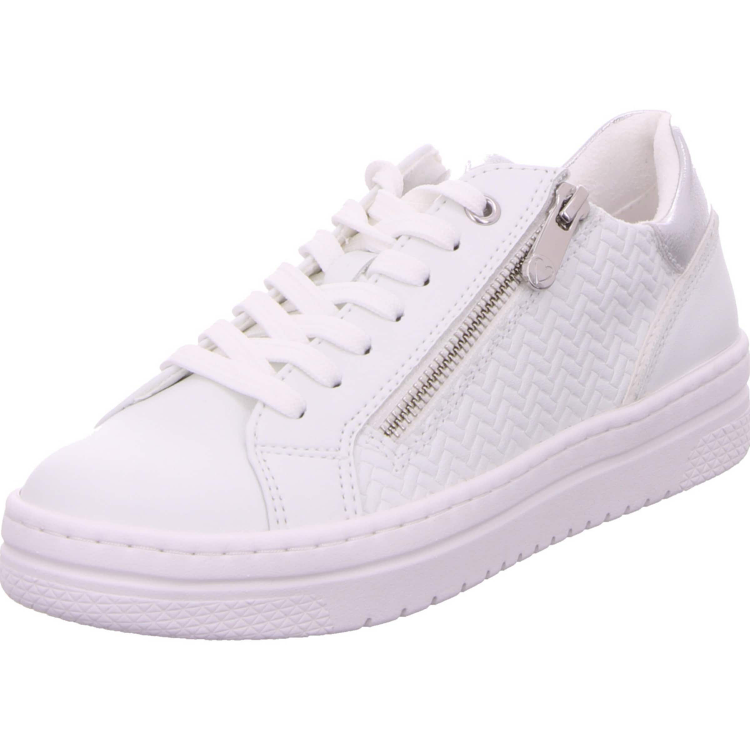 MARCO TOZZI Σνίκερ χαμηλό σε λευκό: μπροστά