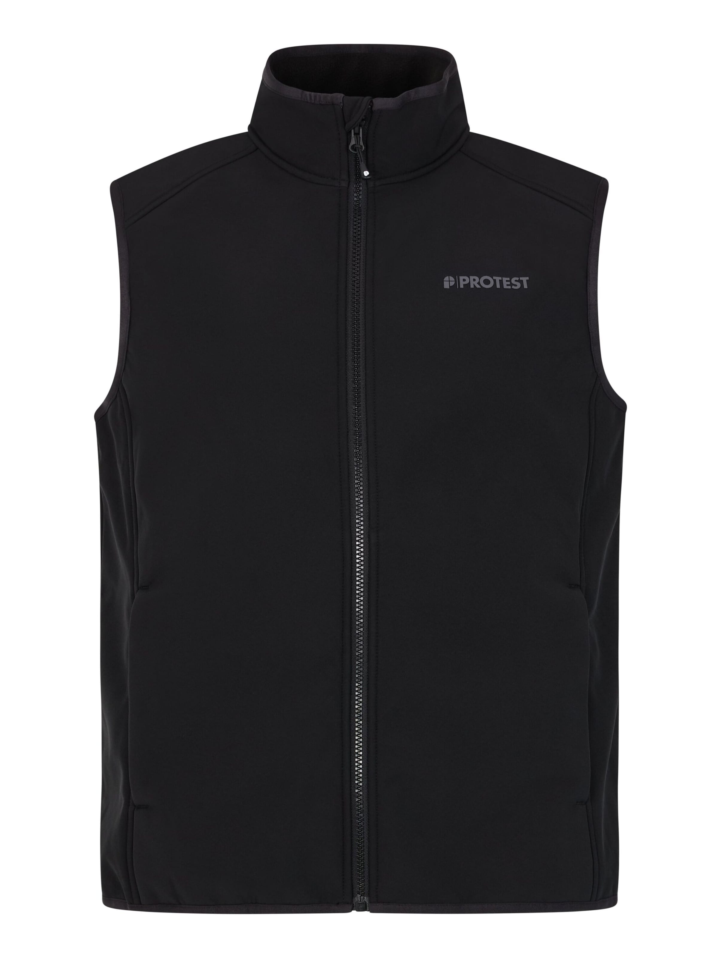 PROTEST Vest 'PRTBRYANA' in Black: front