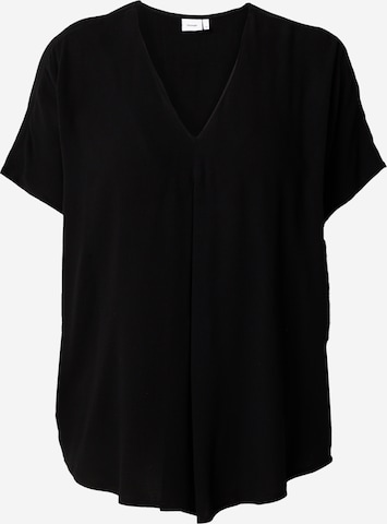 NÜMPH Bluse 'NURIKKA' i svart: forside