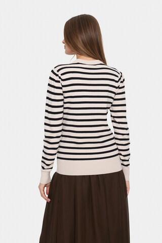 SAINT TROPEZ Pullover 'Fikam' in Mischfarben