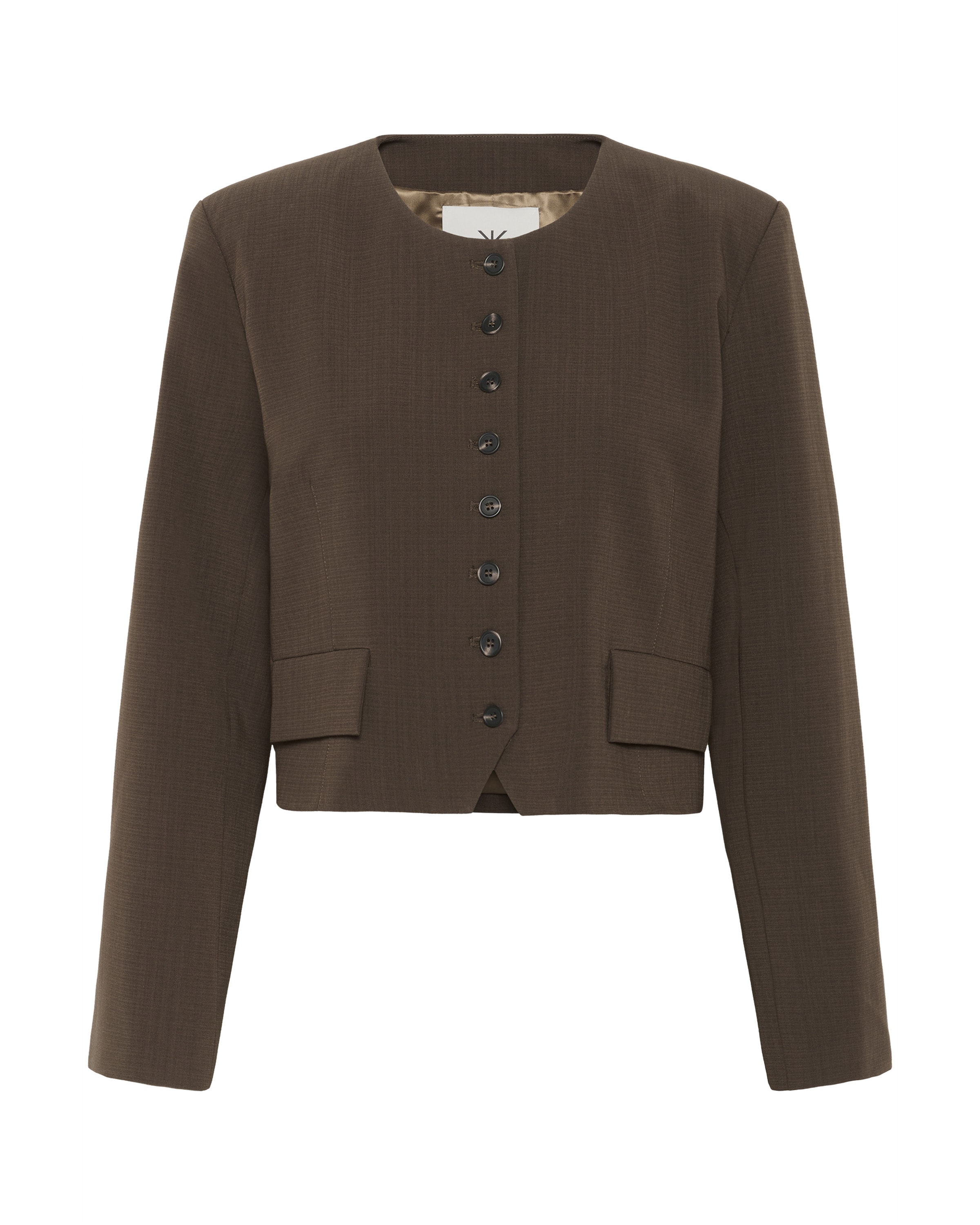 KAREN BY SIMONSEN Blazer ' Ro' in Braun: Vorderseite