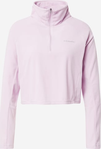 COLUMBIA Sports sweatshirt 'Glacial™' in Pink: front