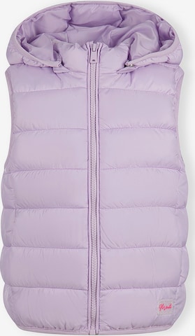 MINOTI Bodywarmer in Lila: voorkant