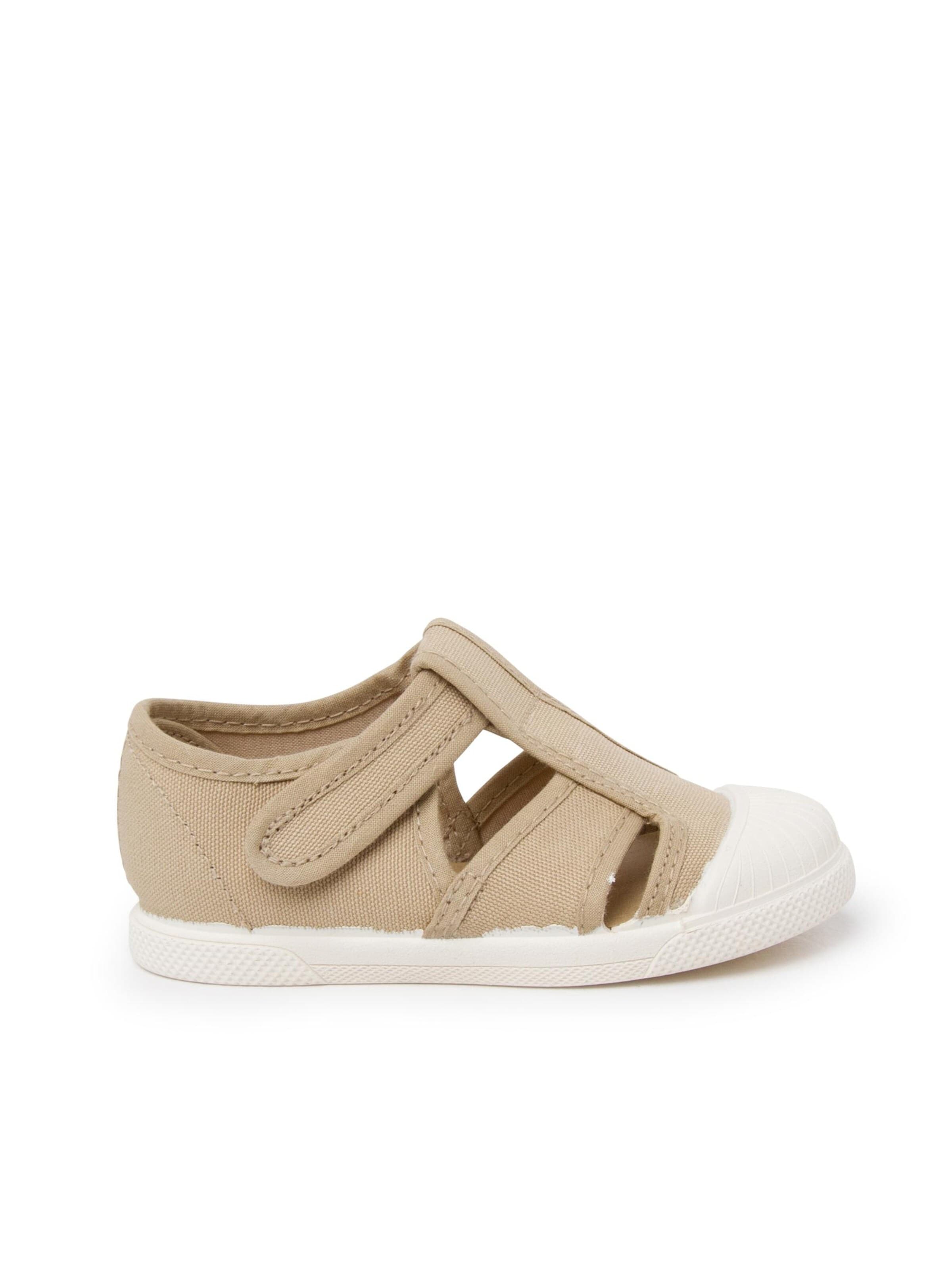 Chaussures ouvertes Pisamonas en beige : devant