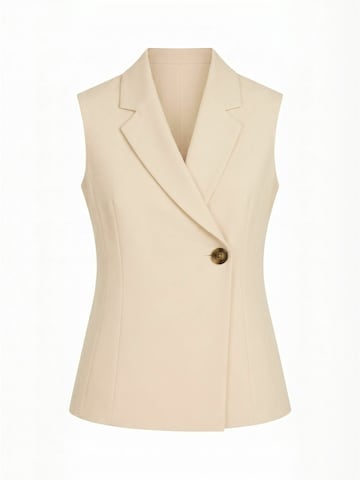 Opal Studio Vest ' Sassi ' in Weiß: Vorderseite