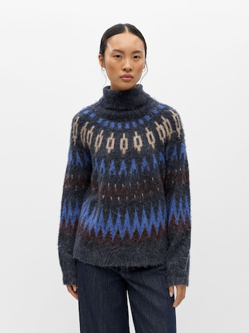 Pull-over OBJECT en bleu : devant