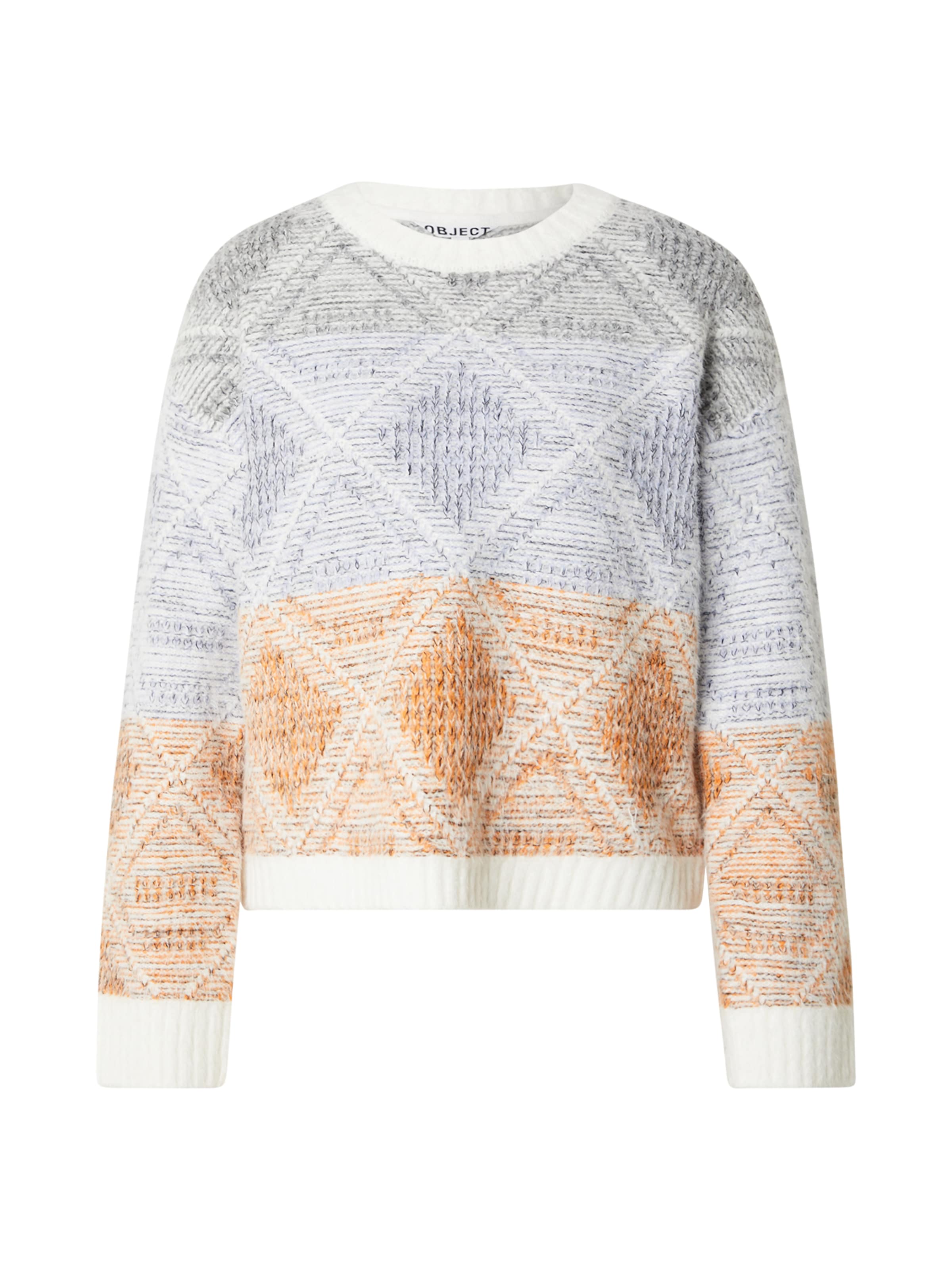 balta OBJECT Megztinis 'OBJKISTA': priekis