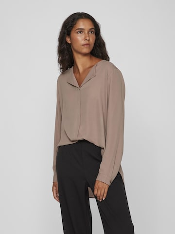 VILA Bluse in Braun: Vorderseite