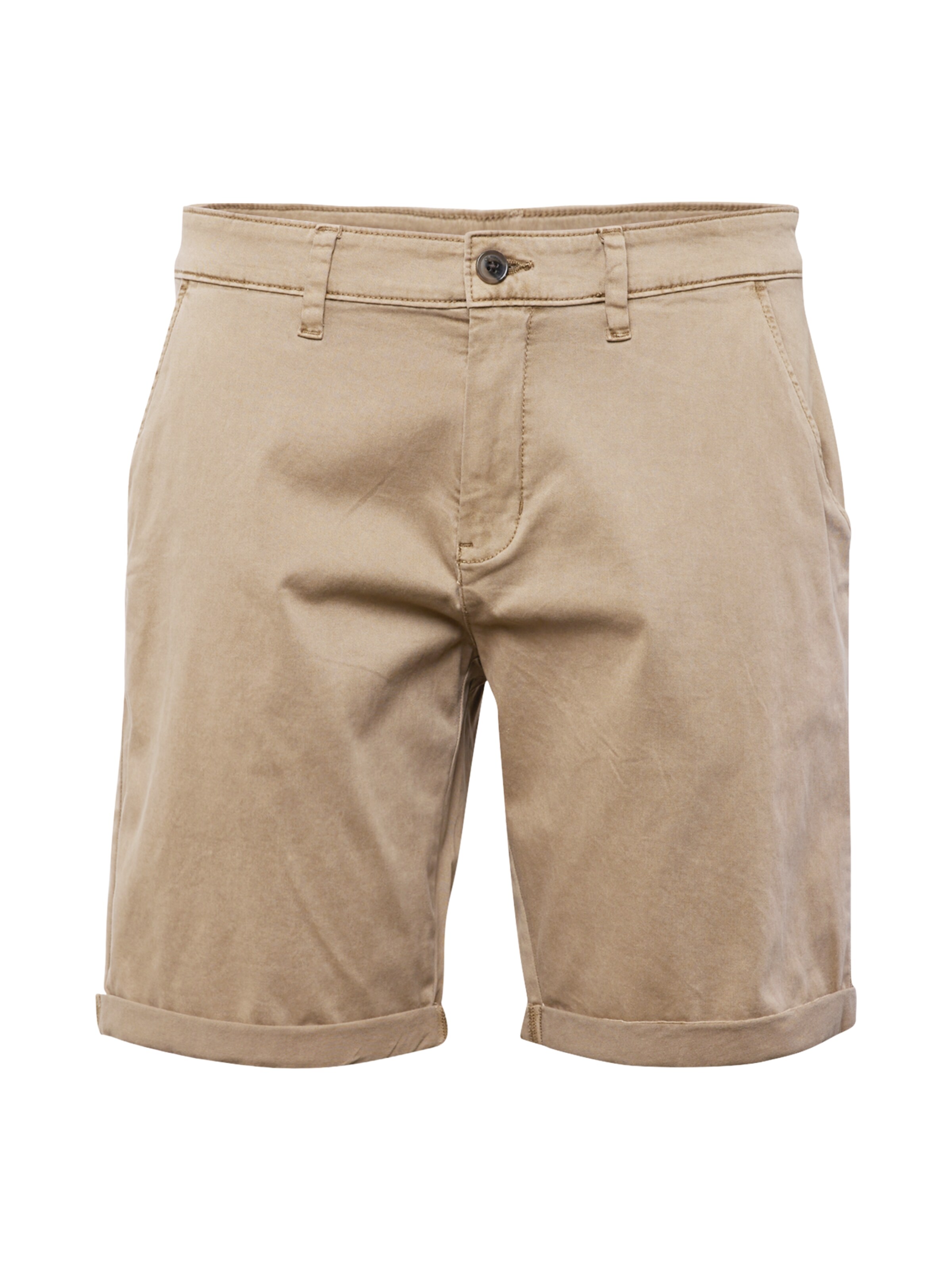 QS Regular Chino trousers 'John' in Brown: front