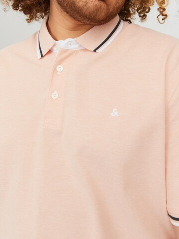 Jack & Jones Plus Shirt 'JJEPAULOS' in Oranje