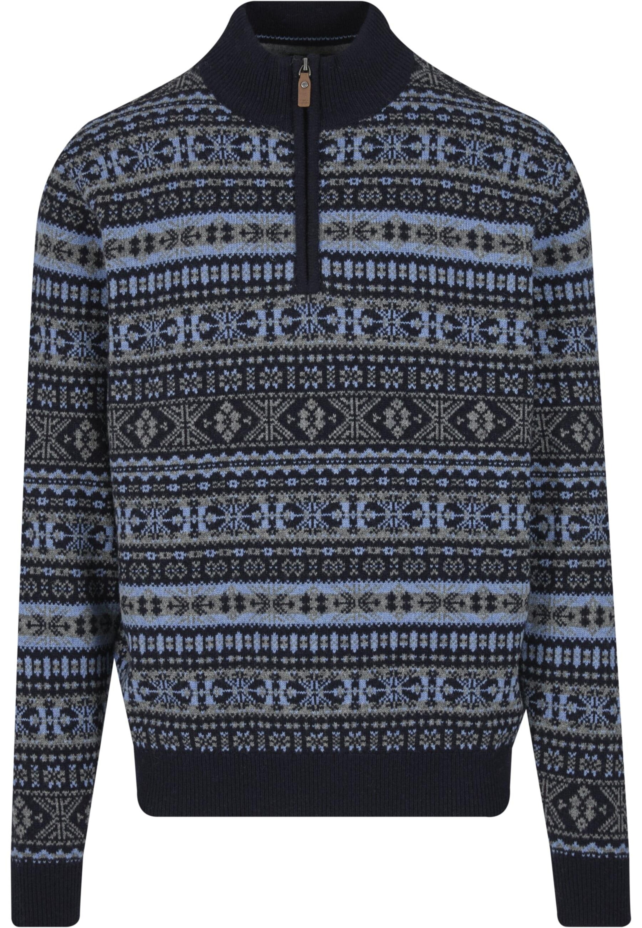 FYNCH-HATTON - Jersey en azul: frente