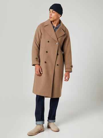 Guido Maria Kretschmer Men Between-seasons coat 'Romeo' in Brown: front