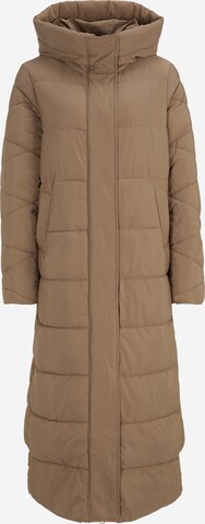 Y.A.S Tall Χειμερινό παλτό σε καφέ: μπροστά