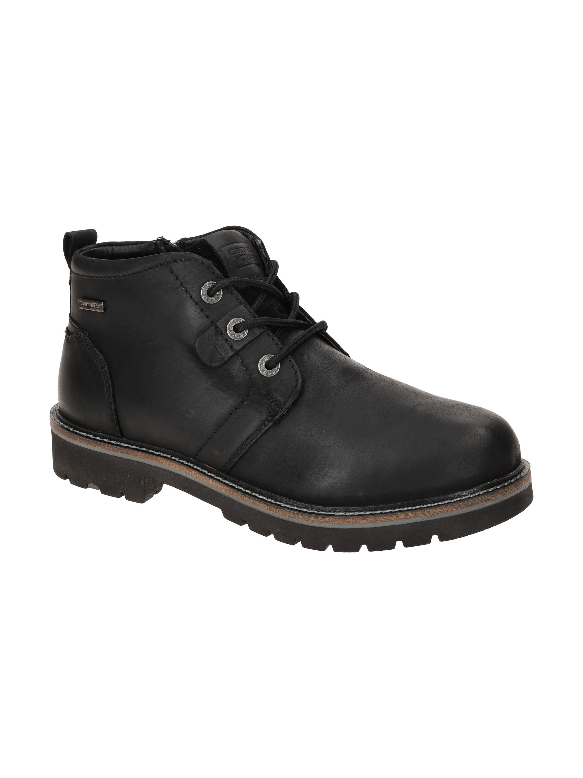 CAMEL ACTIVE Boots 'Melbourne  Sympatex' in Black: front