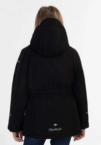 Schmuddelwedda Toiminnallinen takki 'Grassland' värissä musta