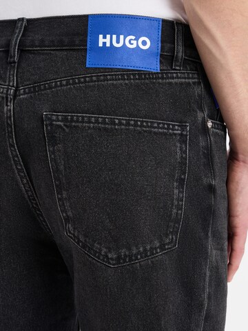 HUGO Slimfit Jeans '  ' in Schwarz