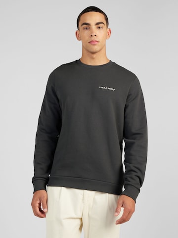 Lyle & ScottSweater majica - siva boja: prednji dio