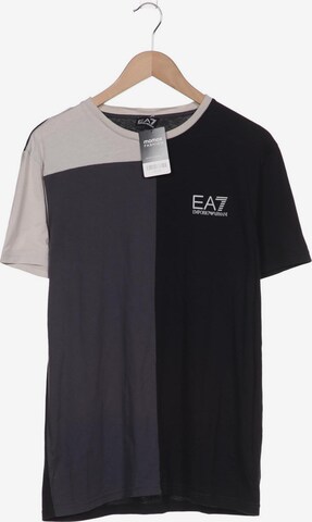 EA7 Emporio Armani Shirt in XXXL in Black: front