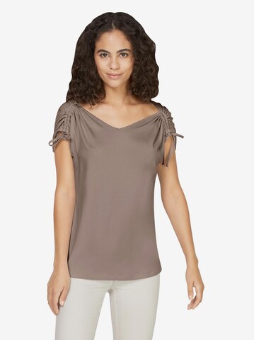 Linea Tesini by heine Shirt 'LINEA TESINI' in Beige: predná strana