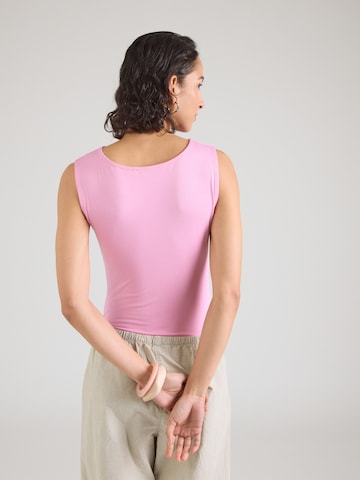 ABOUT YOU Koszula body 'Malena' w kolorze różowy