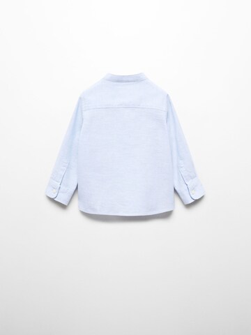 MANGO KIDS Regular fit Button Up Shirt 'Albertb' in Blue