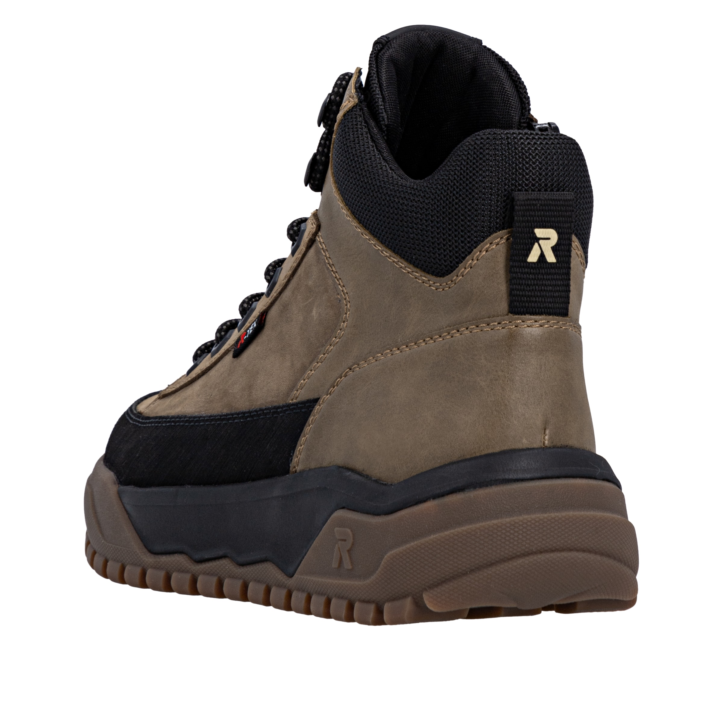 Bottes à lacets 'U1571' Rieker en marron