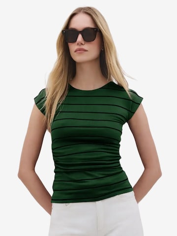 T-shirt No Matter What en vert : devant