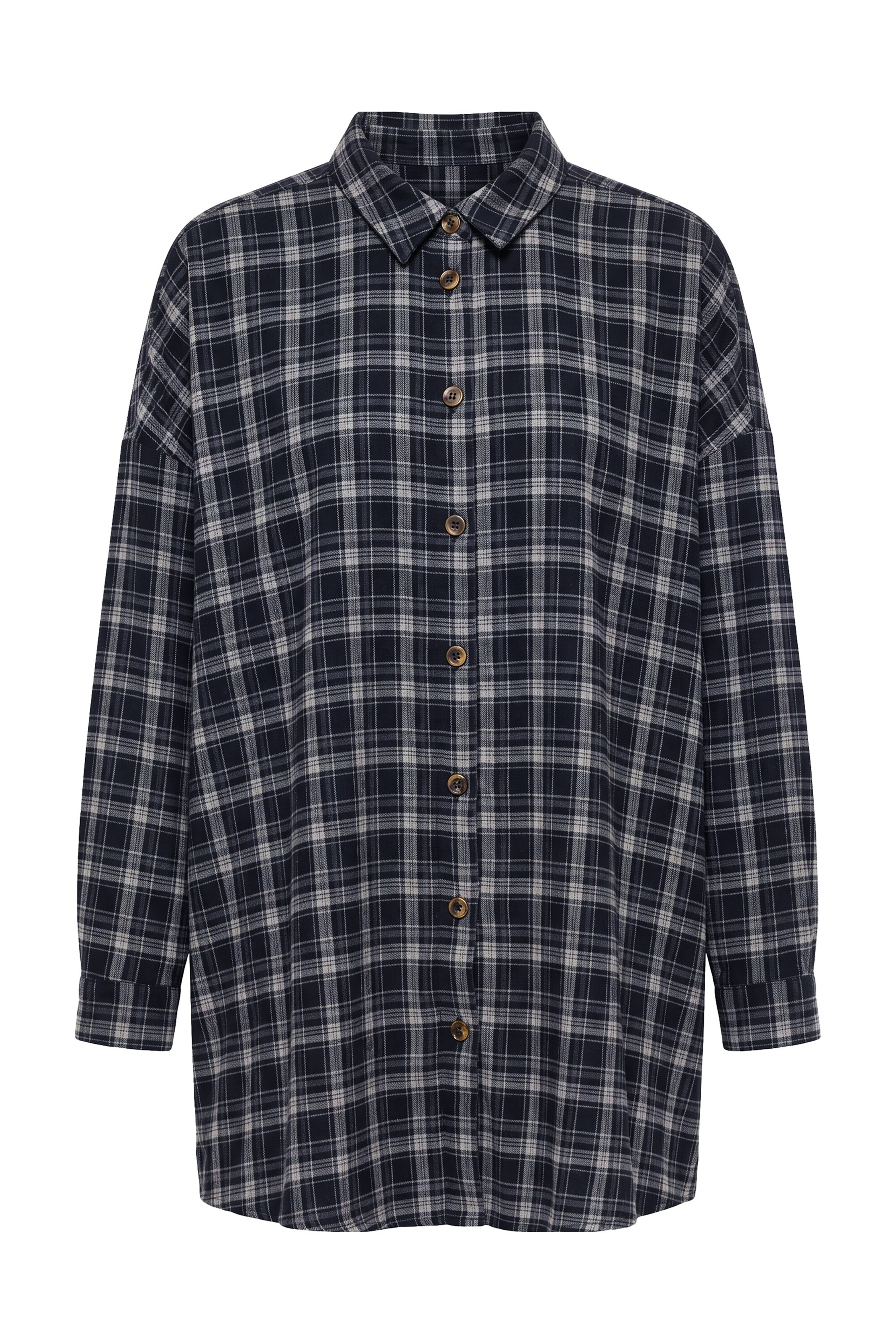 Studio Untold Blouse in Blue: front