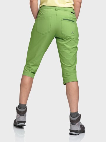 Schöffel Regular Outdoor trousers 'Caracas2' in Green