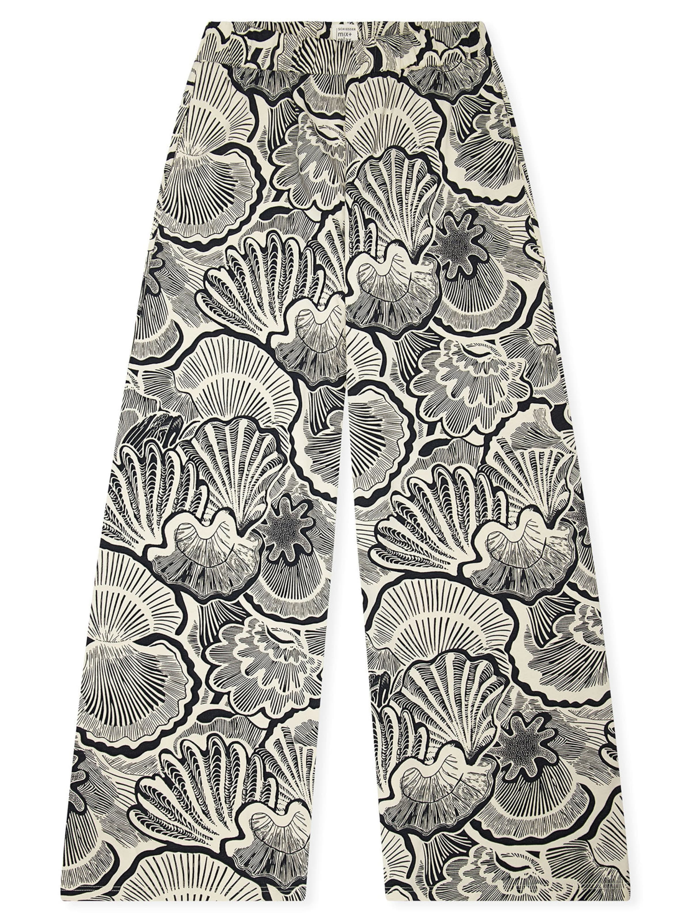 Pantalon de pyjama 'Mix Relax' SCHIESSER en beige : devant