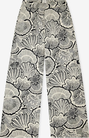 Pantalon de pyjama 'Mix Relax' SCHIESSER en beige : devant