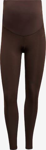 Pantaloni sportivi 'Optime Essentials' di ADIDAS PERFORMANCE in marrone: frontale