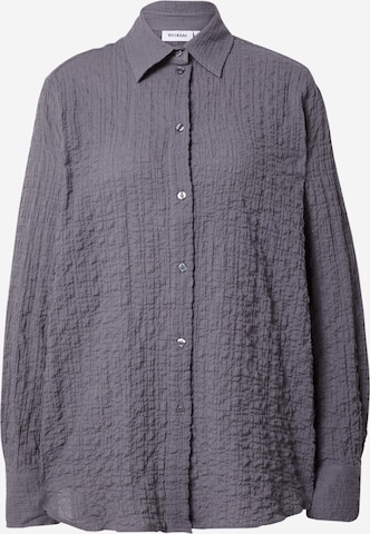 WEEKDAY Bluse in Grau: predná strana