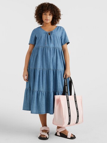 Tommy Jeans Curve Dress in Blue