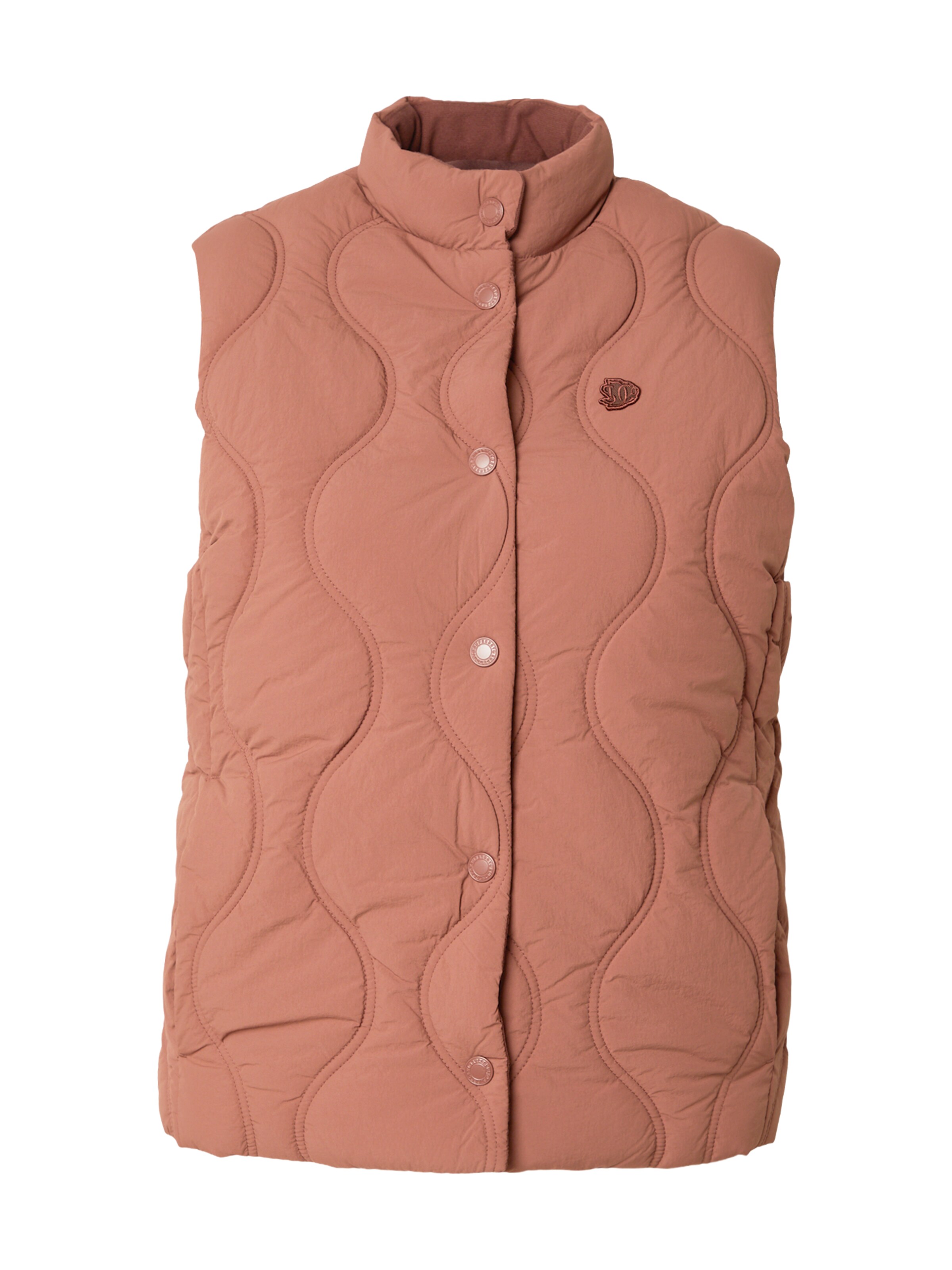 Superdry & CoPrsluk - smeđa boja: prednji dio