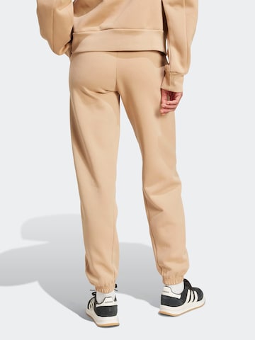 Tapered Pantaloni sport de la ADIDAS SPORTSWEAR pe bej