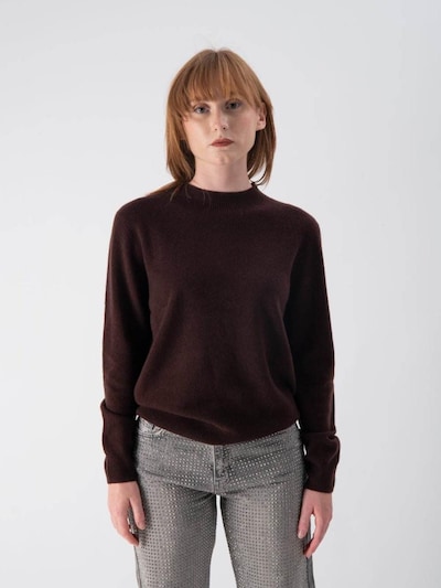 MND Pullover‌‌ in dunkelbraun, Produktansicht