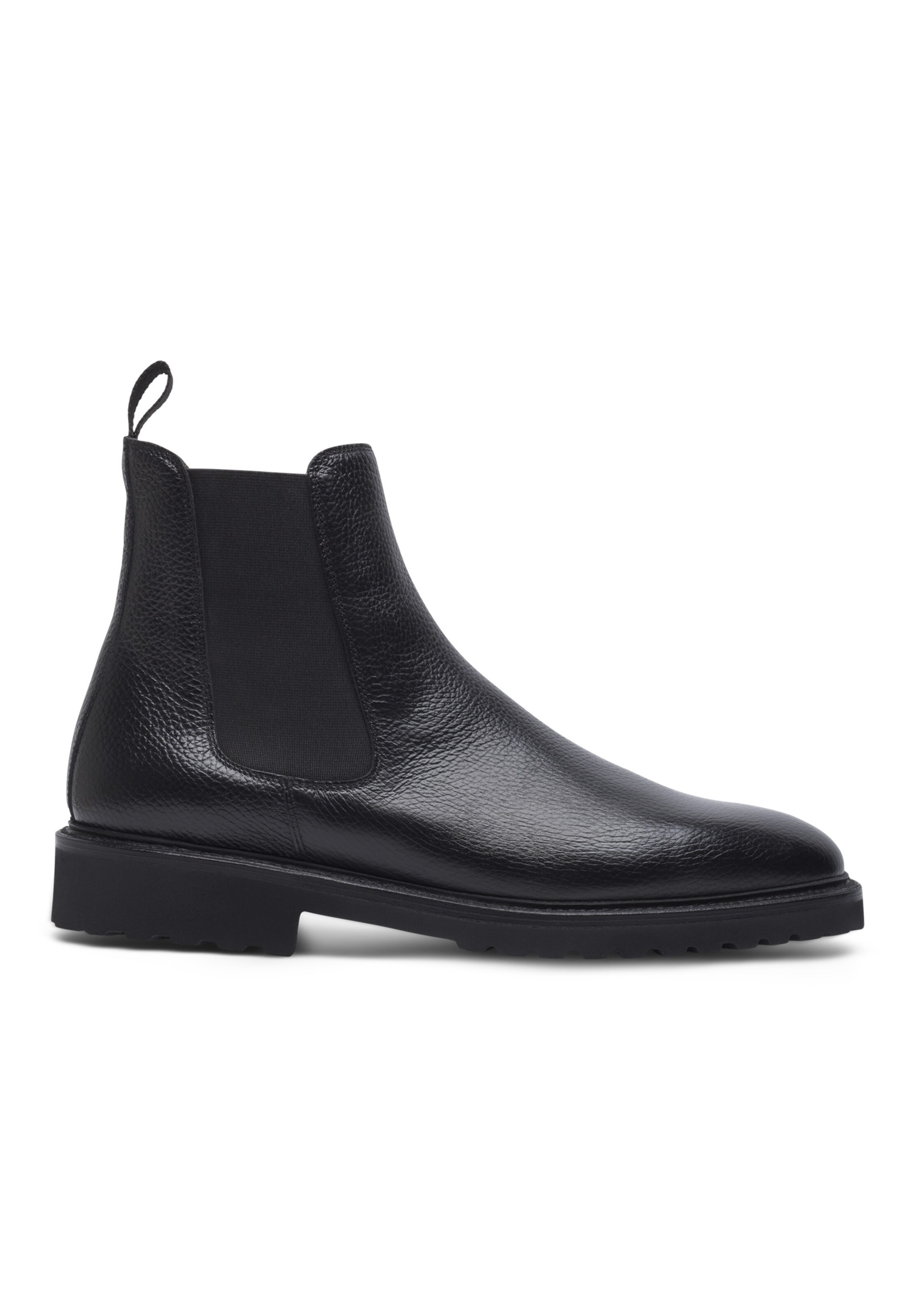 Henry Stevens Chelsea boots ' Winston CB6 ' in Zwart