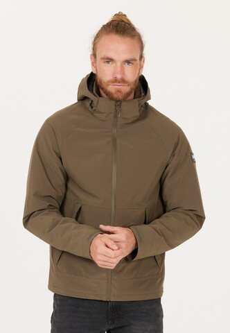 Weather Report Outdoor jacket 'Brennon' in Green: front