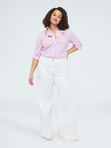 Camicia da donna di Fiorella Rubino in rosa