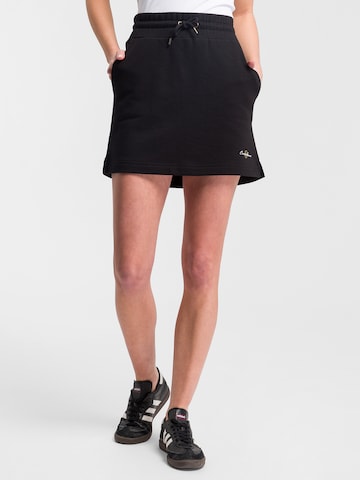 Cross Jeans Skirt ' 80105 ' in Black: front