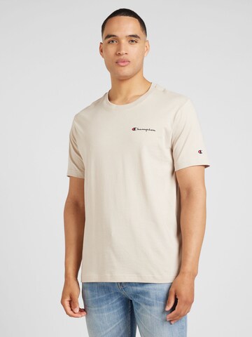Champion Authentic Athletic Apparel - Camiseta en beige: frente