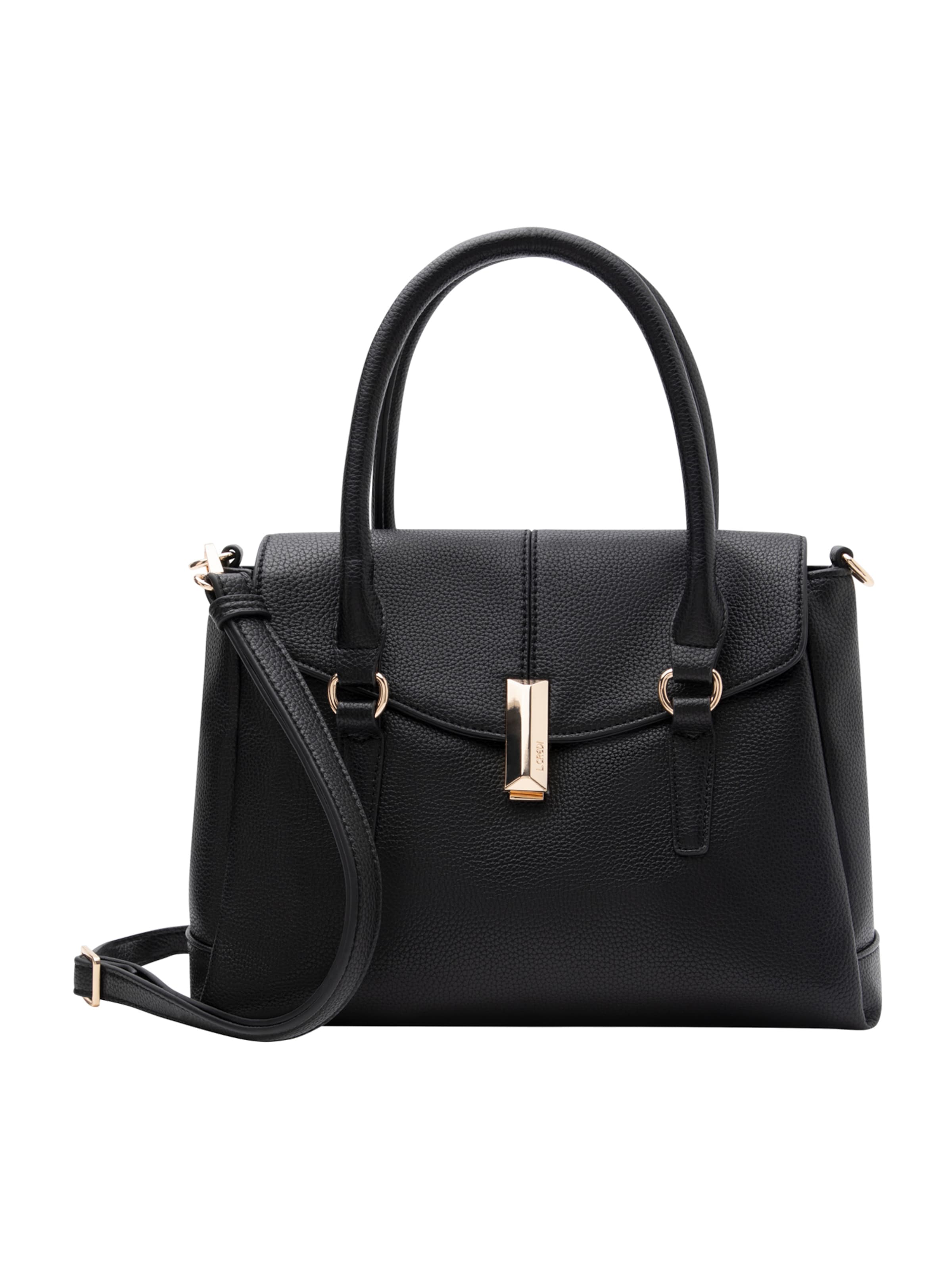 Sacs à main 'Perdita' L.CREDI en noir : devant